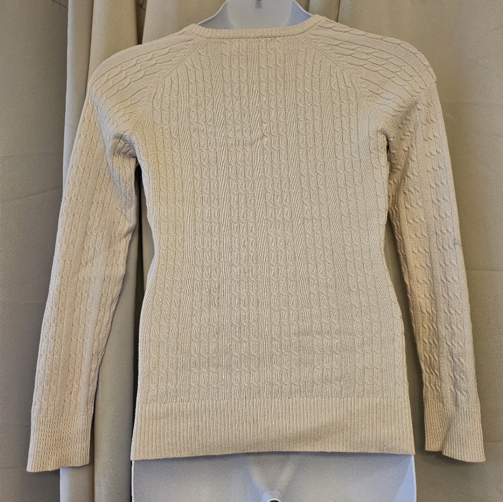 L Ribbed Knit Sweater - Picture 2 of 3